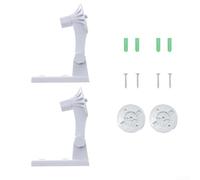Hosrivae Supporto per telecamera di sorveglianza, staffa da soffitto regolabile a 180 gradi compatibile con Tp-link per Tapo C225 TC70 Kasa EC70 KC410S, 2 supporti per fotocamera da interni