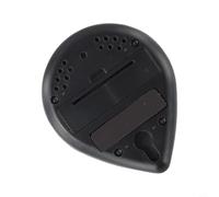 Hosrivae Timer da bagno con funzione di memoria resistente agli schizzi Abs Countdown Timer compatto 8 X 6. X 2. Design centimetro con fori per appendere il magnete - bianco (è nero)