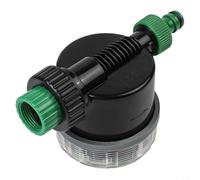 Hosrivae Timer elettronico per irrigazione da giardino, interfaccia di controllo pressione superiore richiesta digitale No -piece - Timer automatico programmabile con alloggiamento resistente alle