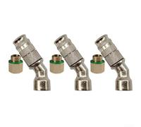 Hosrivae Ugello nebulizzatore modificabile a pressione superiore, atomizzatore a zaino con adattatori da 0,55 a 0,71 mm, ruotabile a 45°, testa per irrigazione da giardino, fattoria, frutteto, prato