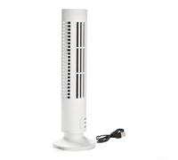 Hosrivae Ventilatore USB senza pale, sicuro, senza lama, per mini ventilatore a torre di raffreddamento, alto volume d'aria, basso rumore, con cavo USB, portatile, per casa, ufficio, famiglia, bambini
