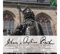 Bach / Hossen, Mario / Barbareschi, Bach: Sonatas For Biolin & Harpsichord (CD)