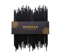 HOSSIAN 100 Pezzi Bastoncini Lunghi in Fibra per diffusori 25.4cm, midollini per diffusori, Bastoncini per diffusore camomilla per casa ufficio hotel spa olio essenziale (25.4 cm*3.5mm nero)