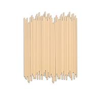 Hossian. Set di 100 bastoncini Reed Diffusore - Rattan-Reed Sticks -Diffus Bottiglie di vetro-Ricariche per diffusori- Spa-Aromaterapia, (Wood Color 7.5cm*3.5mm)