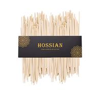 Hossian. Set di 100 bastoncini Reed Diffusore - Rattan-Reed Sticks -Diffus Bottiglie di vetro-Ricariche per diffusori- Spa-Aromaterapia, (Natural 25.4cm)