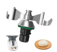 Hossom Coltello per Impastare per Bimby TM7/ TM6/ TM5, Gruppo Coltelli Bimby TM5 TM6 in Acciaio Inox SUS420, Thermomix Ricambi Robot da Cucina Lame, Nessun Residuo di Pasta, Pulizia Rapida della Lama