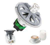 Hossom Montalatte per Bimby TM5 TM6, Schiumatore Latte Accessori per Bimby TM6, Schiumalatte per Robot da Cucina, Attacco Montalatte in Acciaio Inox per Preparare Cappuccini Latte Cioccolatini Caldi