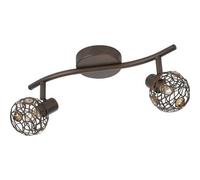HOSTA bar/tube BrownBrush 2x28W 230V