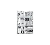 Hostelnovo - 100 unità di carta antigrassa per conservare alimenti - Misura unica di 32 x 20 cm - Speciale per Basket Chips e qualsiasi tipo di contenitore - Carta da giornale