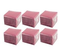 Hostelnovo - 600 tovaglioli Bordeaux da tavolo - Carta usa e getta - Micropunto - 10 x 10 cm (piegato) e 20 x 20 cm (aperto) - Ideale per eventi di catering, bar e feste