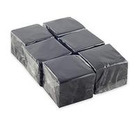 Hostelnovo - 600 Unità di tovaglioli neri da tavolo - Carta usa e getta - Micropunto - 10x10 cm (piegate) e 20x20 cm (aperte) - Ideale per Eventi di Catering, Bares e Feste