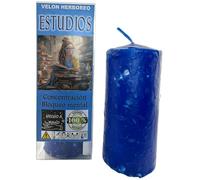 HOSTENATURA | Velone erboreo Studi 14x6 cm | Velone esoterico per concentrazione e chiarezza mentale | Rituale per superare i blocchi, migliorare la messa a fuoco e migliorare le prestazioni