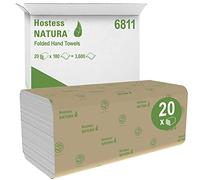 Hostess Natura Asciugamani, Piegati a Z, Piccolo, Bianco