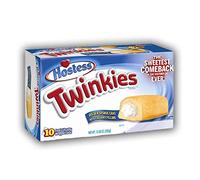HOSTESS TWINKIES - Confezione 10 Merendine Ripiene alla Vaniglia 385g