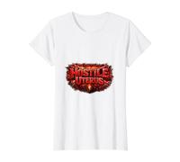 Hostile Uterus PRO Choice Femminista Diritti delle Donne Divertimento Arrabbiato Maglietta con Stampa Grafica Economica