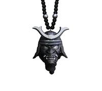 Hosuho Giapponese Oni Samurai Casco Auto Specchio Retrovisore Appeso Ornamento Decorazione Auto Ciondolo Per Interni Accessori Auto