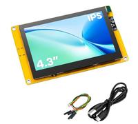 Hosyond ESP32-S3 4.3 Pollice Display Touchscreen Scheda di Sviluppo 800x480 | Modulo WiFi Bluetooth 5.0, LVGL HMI Touch Screen, compatibile con Arduino ESP-IDF, interfaccia fotocamera micro SD per