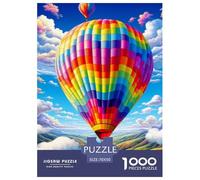Hot Air Balloon Puzzle 1000 Pezzi Educa Per Adulti E Bambini Dai 12 Anni, Intrattenimento Creativo Regalo Romantico Per Uomini E Donne 70x50cm/1000pcs