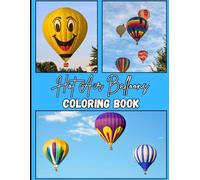 Hot Air Balloons Coloring Book
