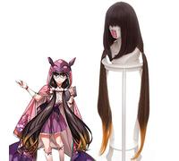 Hot Anime Fate/Grand Order FGO Parrucca Cosplay Osakabehime Parrucca Cosplay Parrucca Lunga Resistente Capelli Sintetici Perucas Parrucca Cosplay Taglia Unica A