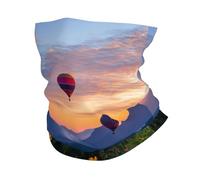 Hot Balloons Pattern Decorazione Facciale Elastico Ghetta Durevole Bandana per Yoga Adulto Arrampicata 26X30CM