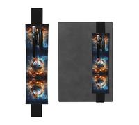 Hot Baseball - Portapenne regolabile in pelle, per quaderni, calendari, tablet, segnalibro e portapenne con fascia elastica