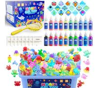 Hot Bee 20 Colori Magic Water Elf, Regalo Bambina 4 5 6 7 Anni, 3D Tema Oceano, Giocattolo Bambino 4 5 6 7 Anni, Arts Et Artisanat Pour Filles Et Garçons, Kits D'artisanat Cadeaux Idéaux (Colorato)