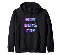 Hot Boys Cry Good Boys Don't Cry Felpa con Cappuccio
