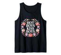 Hot Boys Kiss Boys Orgoglio Queer LGBTQ - Canotta