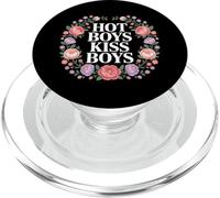 Hot Boys Kiss Boys Orgoglio queer LGBTQ - PopSockets PopGrip per MagSafe