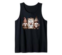 Hot Chocolate Christmas GNOME Graphic for Women Cute Xmas Canotta
