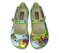 Hot Chocolate Design Chocolaticas Bon Voyage Ballerine Mary Jane Basse da Donna Multicolore HCD 39