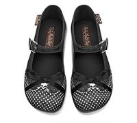 Hot Chocolate Design Chocolaticas Mary Jane - Scarpe Basse da Donna, in Tela, stravaganti, Dolori, 40 EU