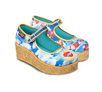 Hot Chocolate Design Chocolaticas Mary Jane - Scarpe Basse da Donna, in Tela, stravaganti, Sacro Cuore, 37 EU