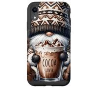 Hot Chocolate Gnome Dad For Cocoa Lover And Sweater Weather Custodia per iPhone XR