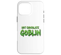 Hot Chocolate Goblin Holiday Season Bevanda da sorseggiare al cacao Custodia per iPhone 16 Pro Max