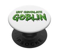 Hot Chocolate Goblin Holiday Season Bevanda da sorseggiare al cacao PopSockets PopGrip Adesivo
