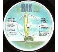 Hot Chocolate - Hot Chocolate Girl Crazy 7" Rak RAK341 EX/EX 1982 picture sleeve