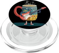 Hot Chocolate Rock Cup Costume per gli amanti della chitarra PopSockets PopGrip per MagSafe