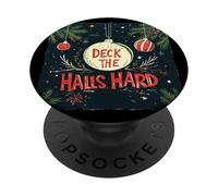 Hot Christmas Look Costume con Deck the Halls Hard PopSockets PopGrip Adesivo