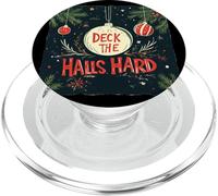 Hot Christmas Look Costume con Deck the Halls Hard PopSockets PopGrip per MagSafe