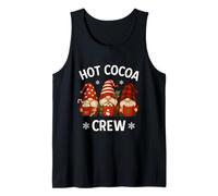 Hot Cocoa Crew Christmas Gnomes Funny Matching Family Xmas Canotta