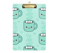 Hot Cocoa Mug Seamless Pattern Clinica Appunti Infermieristica Foro Standard per Calcio Softball