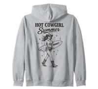 Hot Cowgirl Summer Howdy Surfing Vibes Felpa con Cappuccio