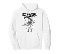 Hot Cowgirl Summer Howdy Surfing Vibes Felpa con Cappuccio