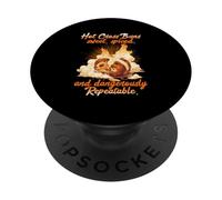 Hot Cross Buns Sweet Spiced and Dangerously Repeatable PopSockets PopGrip Adesivo