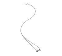 Hot Diamonds Collana da donna con ciondolo a forma di simbolo dell'infinito, in argento Sterling 925, con catenina da 40,6 a 45,7 cm, elegante regalo con vero diamante