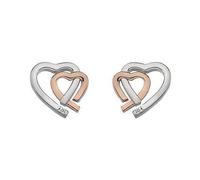 Hot Diamonds Orecchini Bicolore Love De532 - Orecchini