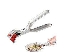 Hot Dish Plate Clip - Anti-Scald Bowl Clip Gripper Stainless Steel | Anti-Scalding Tongs Kitchen Tools Bowl Clips | Ergonomic Handle Non-Slip High Temperature Resistant for Air Fryers