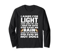 Hot Dog Amante Dio mi ha dato hot dog Maglia a Manica